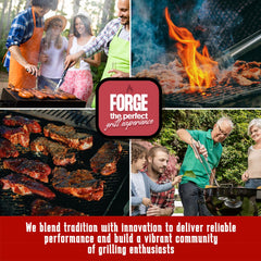 FireForge Cooking 100% Natural Lump Charcoal (8 KGS / 17.8 LBS)